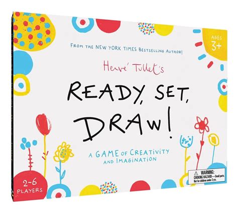 Ready, Set, Draw!: Game of Creativity and Imagination by Herve Tullet ...