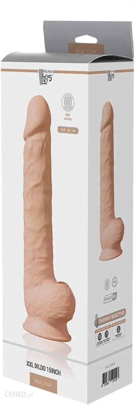 Duże Dildo Naturalny Realistyczny Penis Sex 38cm Ceneo pl