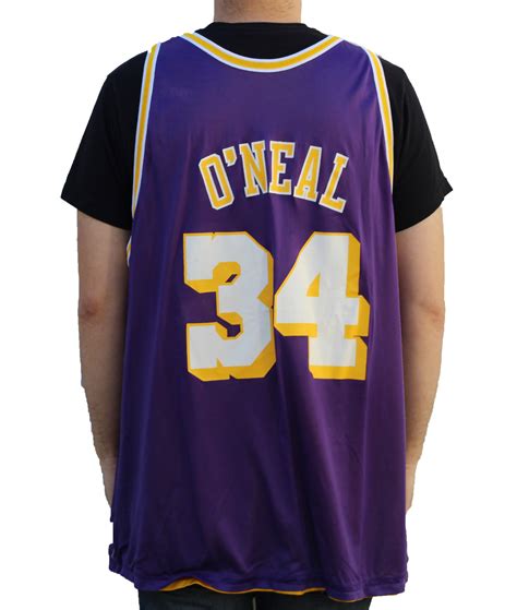 Champion Los Angeles Lakers Reversible Shaq O`neal Jersey (Size 52 ...