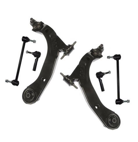 6 Pc Front Suspension Kit Lower Control Arm Bal Joint Assembly