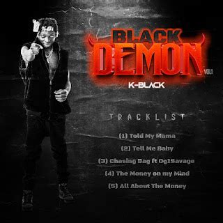 Nigerian Hip Hop Singer K Black Unveils The Official Artwork Of His