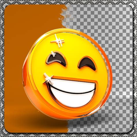 Icono De Emoticon De Sonrisa D Transparente Este Icono De Emotic N D