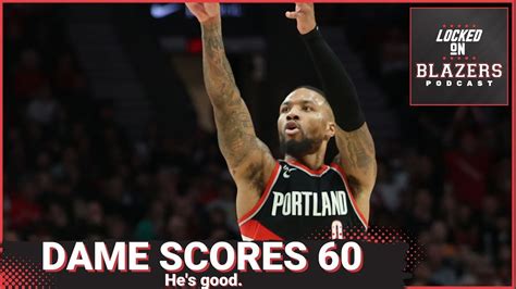 Damian Lillard Scores 60 Points To Lead Portland Trail Blazers Past