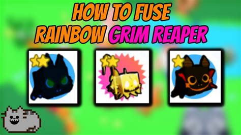 Fusing Methods How To Fuse Rainbow Grim Reaper In Pet Simulator X