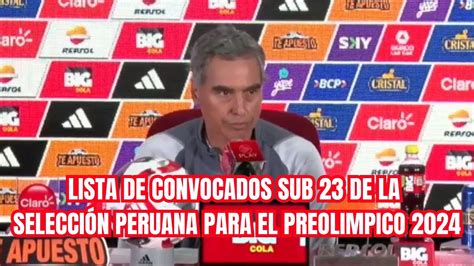 Conferencia De Prensa De Chemo Del Solar Lista De Convocados Para El