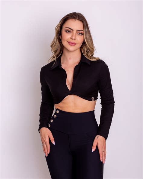 Fit You Cropped Miss Misses Preto 18750001 Miss Misses