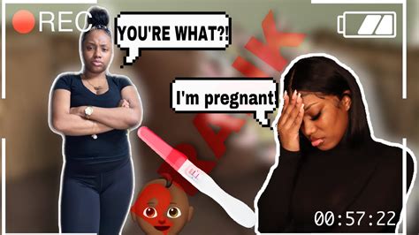 Im Pregnant Prank On Friend 😱🤰🏽 Hilarious Youtube