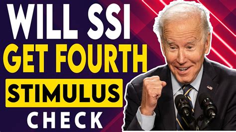 Will SSI Get A Fourth Stimulus Check Soon YouTube