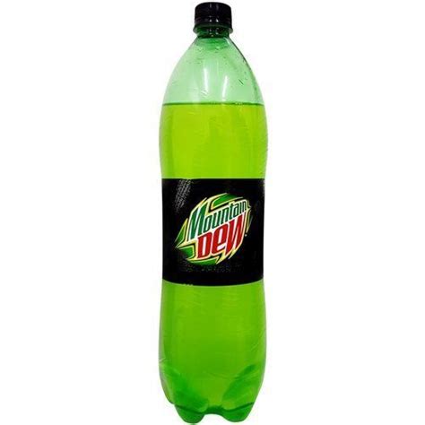 Energy Booster Mountain Dew Cold Drink 2 Ltr Packaging Plastic Bottle