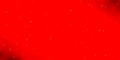 Fondo De Vector Rojo Claro Con Estrellas De Colores Vector En