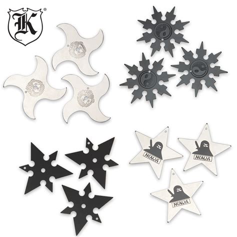 Ninja Stars Throwing Stars And Ninja Shuriken Sets