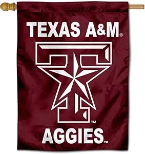 Amazon.com : College Flags & Banners Co. Texas A&M Star Logo Banner ...