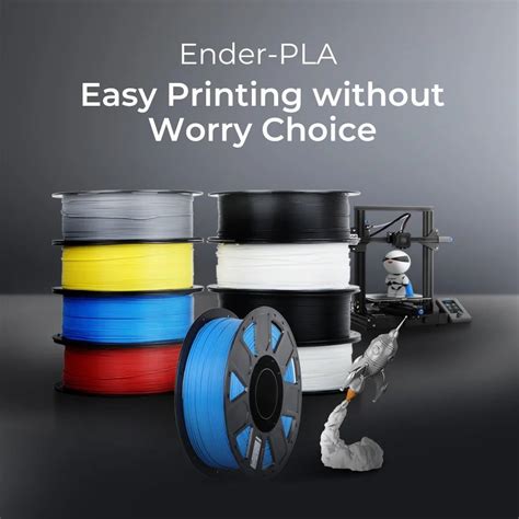 Creality Ender PLA 1 75mm 3D Printing Filament 1kg