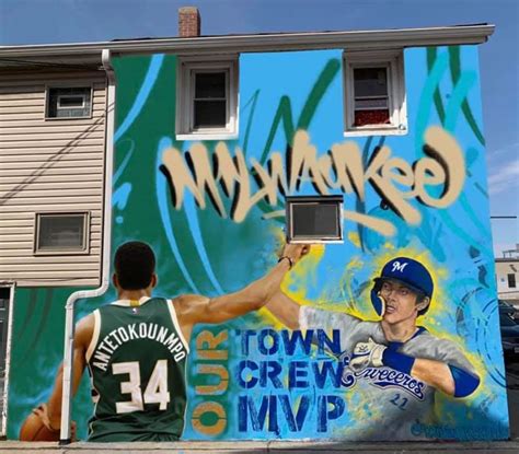 Eyes On Milwaukee Giannis Mural Planned For Walkers Point Urban