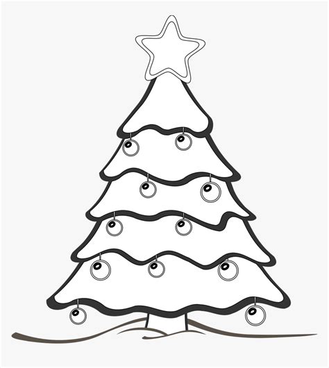 Christmas Tree Png Drawing Transparent Png Transparent Png Image