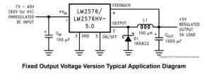 LM2576S 5V SMD DPAK 2 TO 263 5 Voltaj Regülatörü L LF LM LMD Serisi