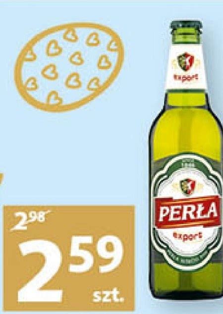 Piwo Perła 13 TANIEJ promocja Auchan Supermarket Ding pl