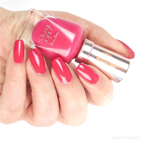 Sally Hansen • Pampered In Pink • Color Therapy • Spring Is In The Air Collection Lacktraviata