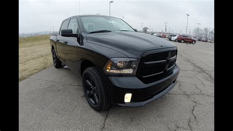 2015 Ram 1500 Black Express Crew Cab 4x4 New Ram Truck Martinsville