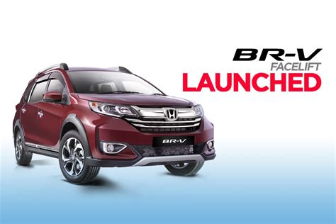 Honda Br V Facelift Launched In Pakistan Carspiritpk