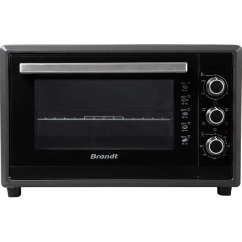 Brandt Four Multifonction 42l 1800 Watts Tournebroche Fc4200mb Noir