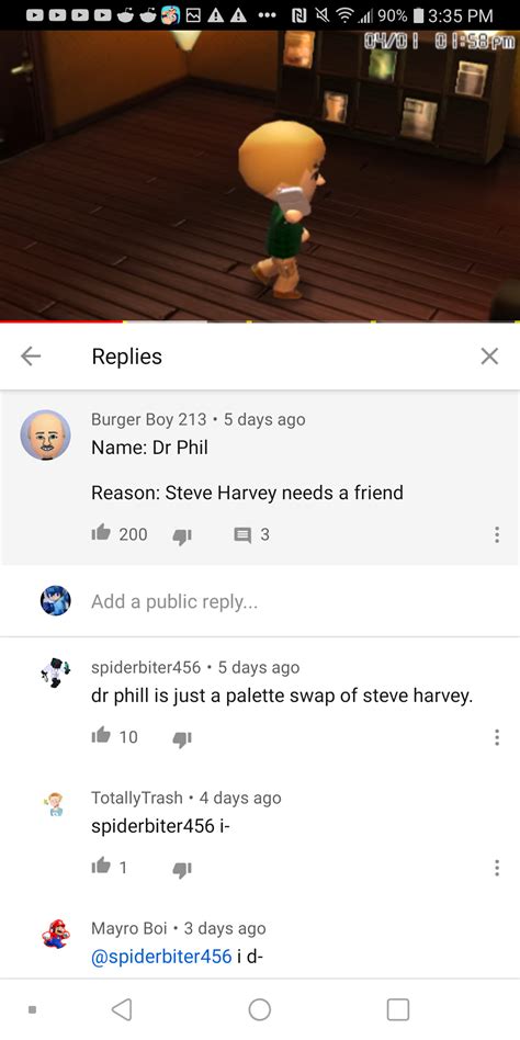 Recolor of steve Harvey is dr phil : r/technicallythetruth