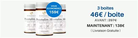 Prostalim Xr Avis Prenez Soin De Votre Prostate