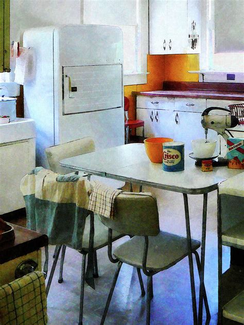 Fifties Kitchen Photograph By Susan Savad