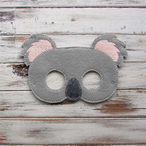 Koala bear mask australian bear animal mask pretend play etsy italia ...