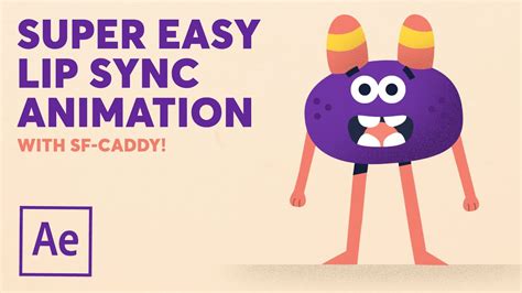 Lip Sync Animation In After Effects SF Caddy YouTube