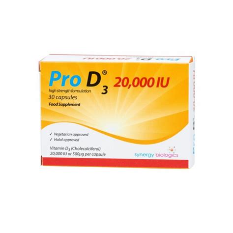 Buy Pro D3 20000 Capsules Online Vitamin Supplements