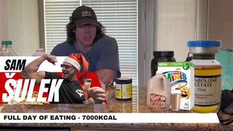 Sam Sulek Full Day Of Eating Youtube