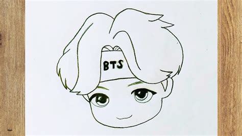 Bts Youtube, Art Video, Bts Drawings, Drawing Tutorials, Bts Wallpaper, Jimin, Female Sketch ...