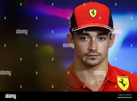 Abu Dhabi United Arab Emirates November Charles Leclerc Of