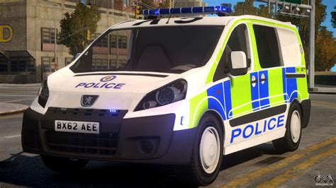 Police Peugeot Expert Cell Van Pour Gta