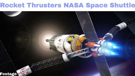 Rocket Thrusters Nasa Space Shuttle Youtube