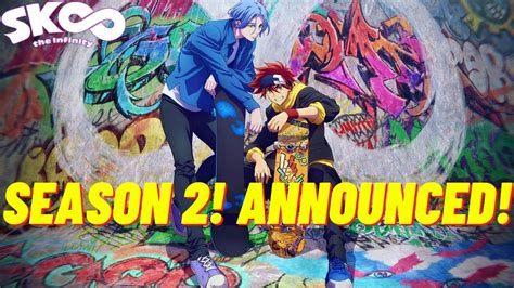 Sk8 The Infinity Season 2 Announced And Haikyuu Movies Youtube