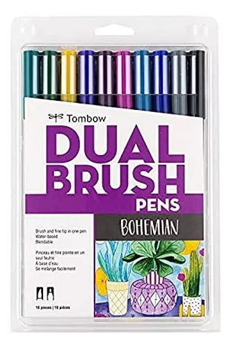 Rotuladores De Doble Pincel Tombow Pen Bohemian Paquete De MercadoLibre