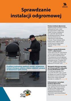 Sprawdzanie Instalacji Odgromowej Pdf Ebook Mobi Epub Pdf X Pl