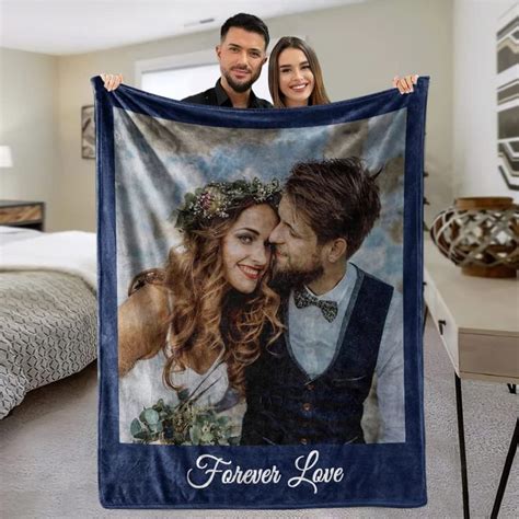 Custom Blankets Personalized Couple Ts Personalized Photo