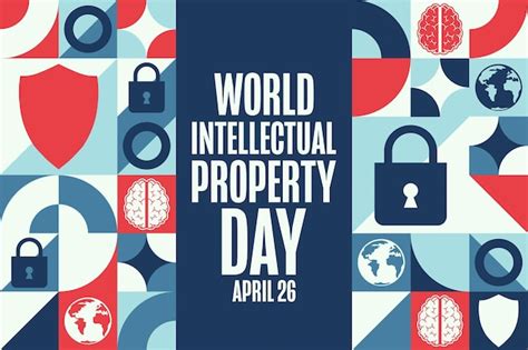 Premium Vector World Intellectual Property Day April Holiday