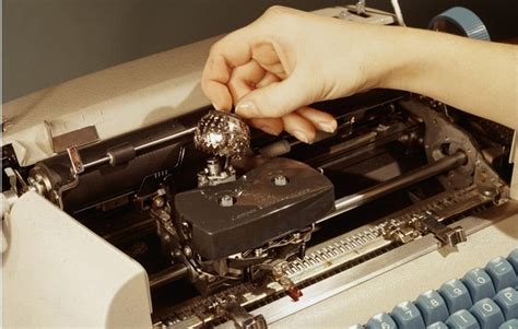 Using A Selectric Typewriter For Mathematics