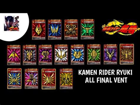 Kamen Rider Ryuki Ps All Final Vent Epsxe Emulator Youtube