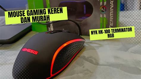 Nyk Nemesis Hk Terminator Gaming Mouse Youtube