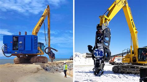 Excavator Deep Hole Digging Applications HAWK Excavator