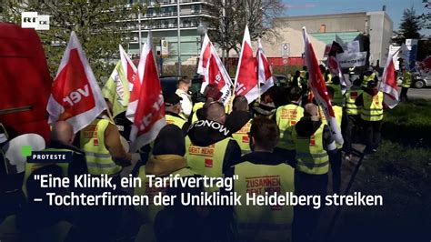 Eine Klinik Ein Tarifvertrag Tochterfirmen Der Uniklinik