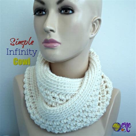 Simple Crochet Infinity Cowl Crochetn Crafts