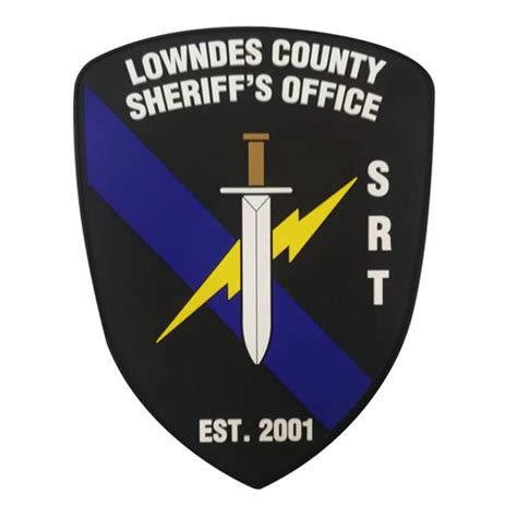 Lowndes County GA SRT PVC Patch | Lowndes County Sheriffs Office ...