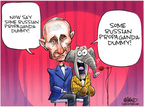 Putin Puppets Cartoon The Moderate Voice