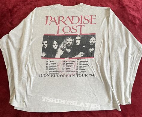 Paradise Lost Paradise Lost Icon Tour 1994 TShirt Or Longsleeve